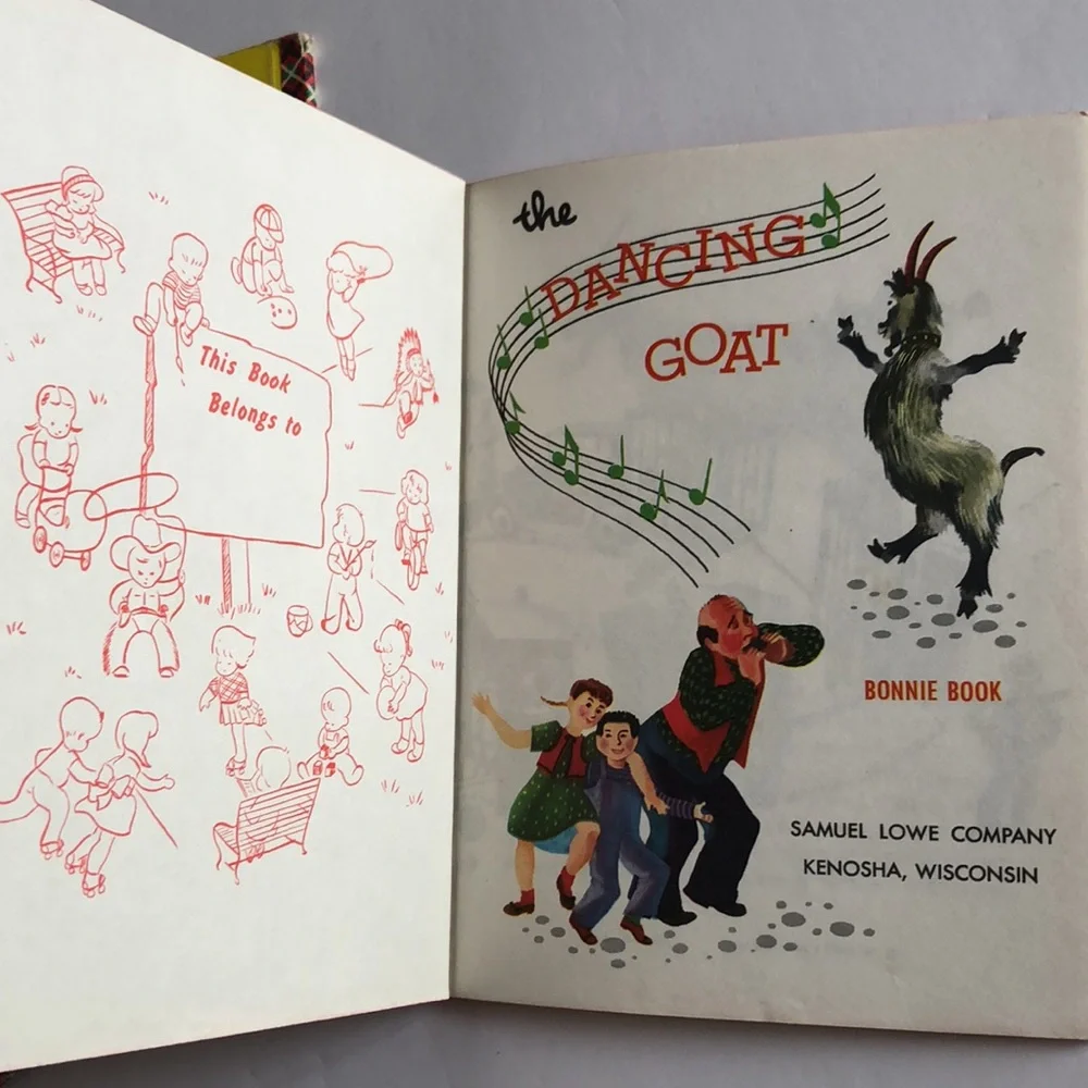 Bonnie Books 1960s Vintage Childrens Books